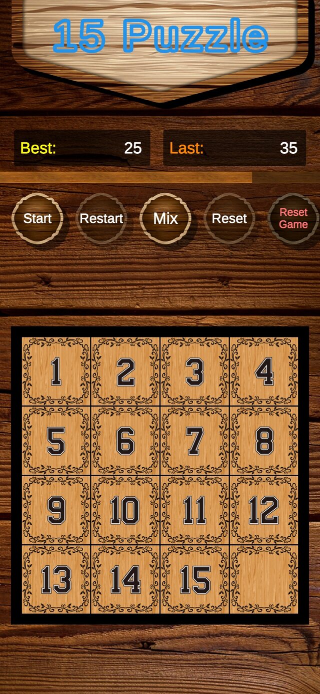 15puzzle (White Black Horizon (Vahid Se...v))