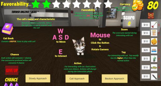 Cat Cafe simulation