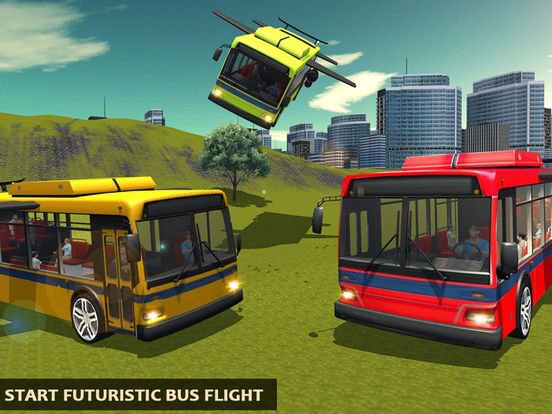 City Bus High Flying Simulator