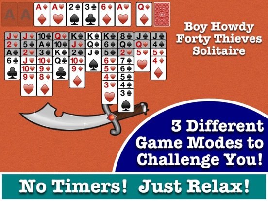 Forty Thieves Solitaire!