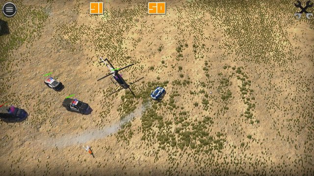 Police car chase (itch)