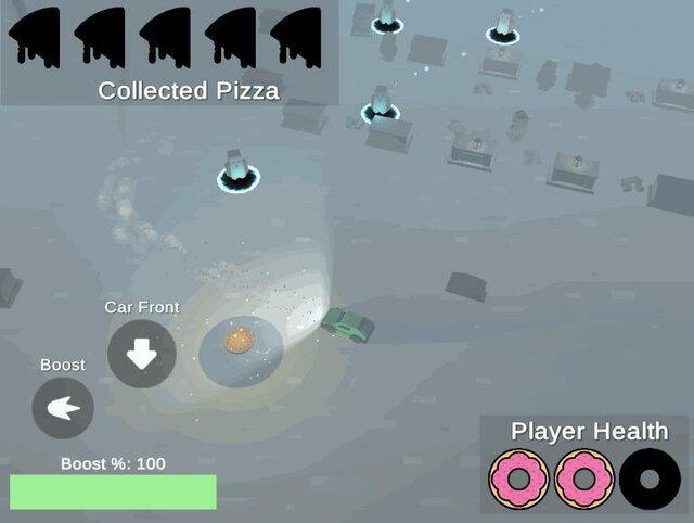 Ghosts & Pizza & Donuts & Driving