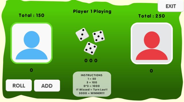 3 Dice Game