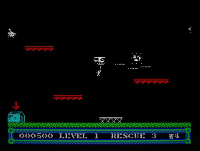 Chopper Defence - ZX Spectrum homebrew