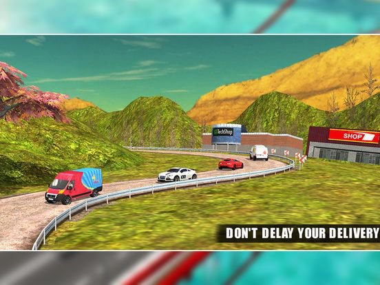 Pizza Delivery Van Simulator - City & Offroad Driving Adventure