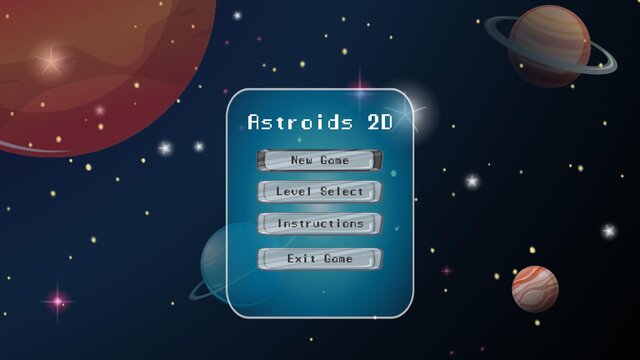 Astroids 2D
