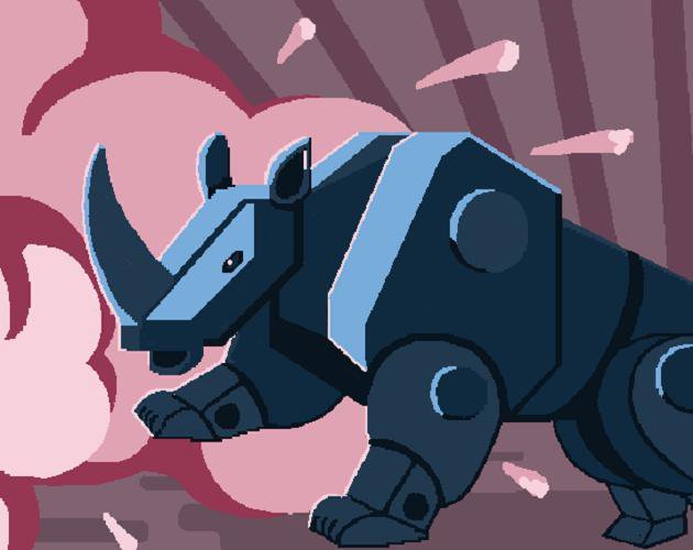 Sam is a Rhino and he's Lost
