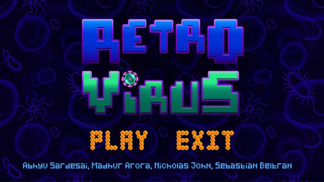 RetroVirus (itch) (Diff, abhyuSardesai, AccidentalMallu, Sebastian Beltran)