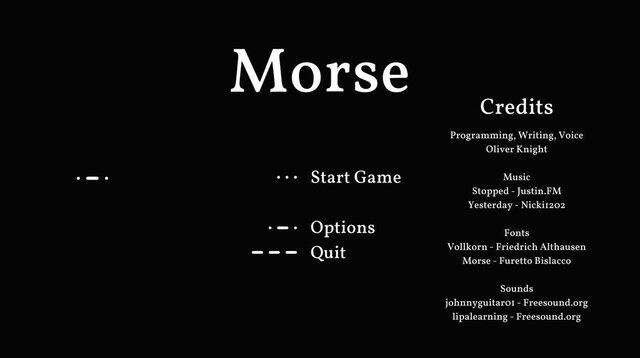 Morse (OliverKnight)
