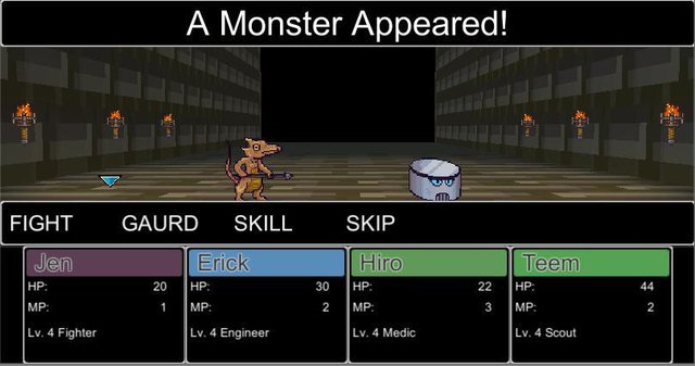 Super Extra Team Dungeon Game