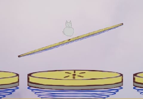 A Cat Trampolines and Spikes