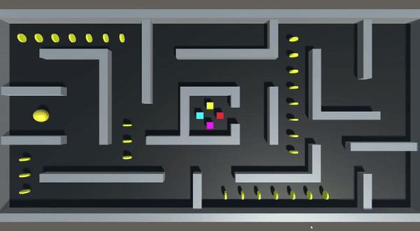 Pac-Man 3D (test game)
