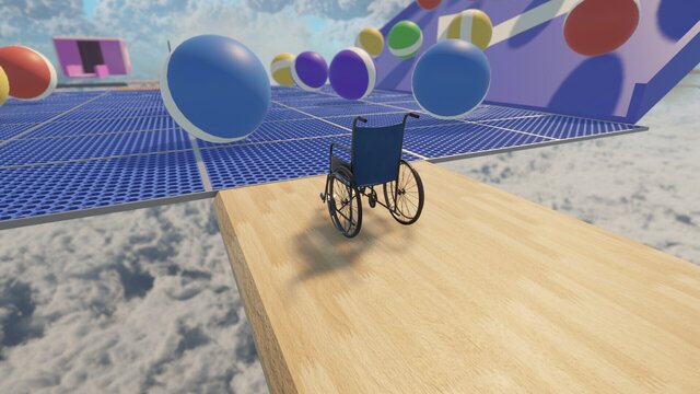 Hard Wheelchair