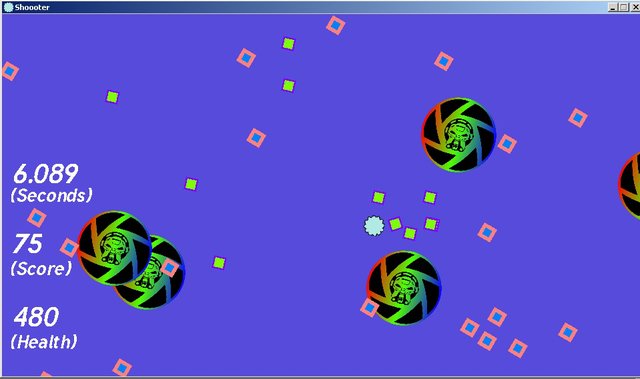 Shoooter (developed with a free cross-platform game engine, RCBasic)
