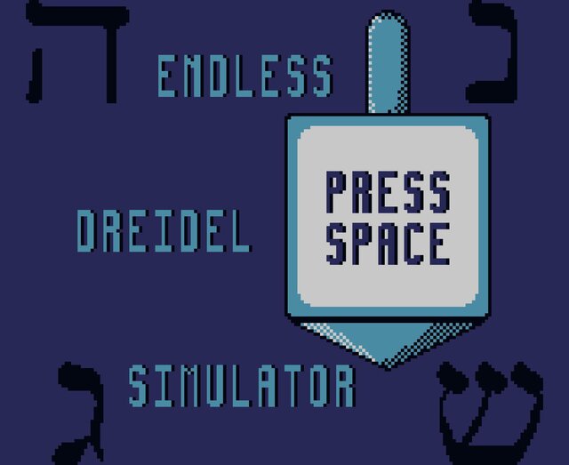 Endless Dreidel Simulator