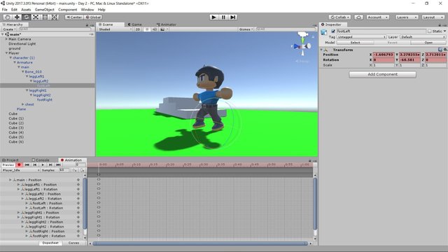 3D character