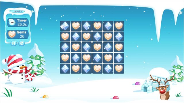 Holiday Gem Match