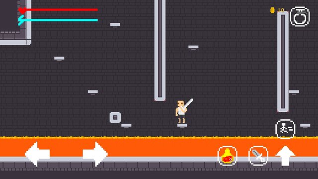 Dungeon action platformer