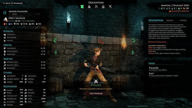 Mordheim: City of the Damned - HIRED SWORDS DLC BUNDLE 1 - Poison Wind Globadier + Smuggler