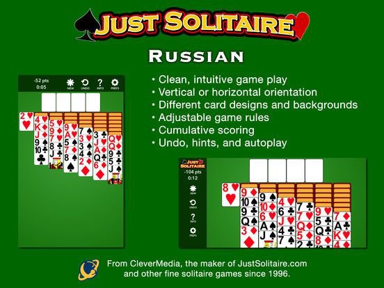 Just Solitaire: Russian