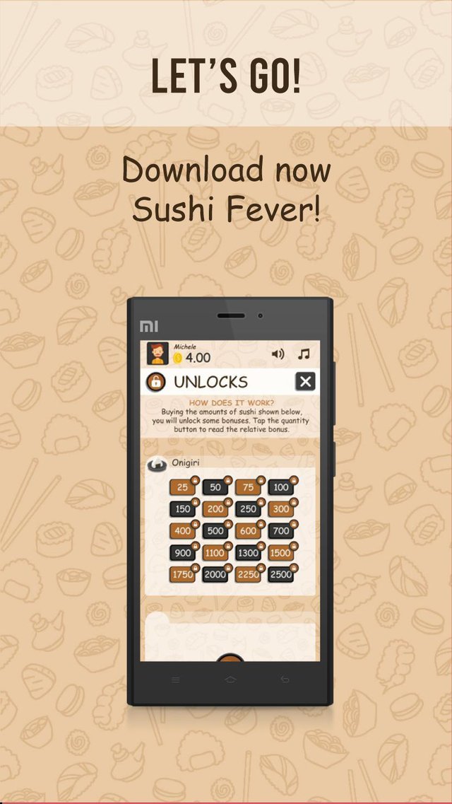 Sushi Fever - Idle Clicker Game