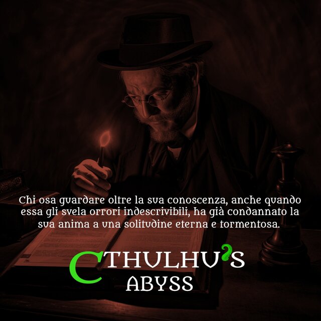 Cthulhu's Abyss: il gioco di ruolo lovecraftiano che ti porterà al limite della follia