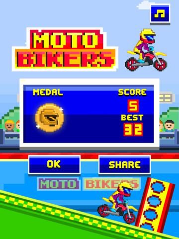 Moto Bikers - Play Pixel 8-bit Bike Racing Games for Free