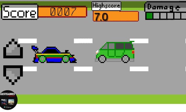 Traffic Pixel Car