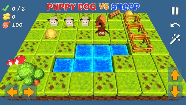 Puppy Dog vs Sheep