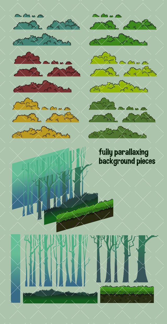 Mega forest creation pack