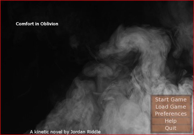 Comfort in Oblivion