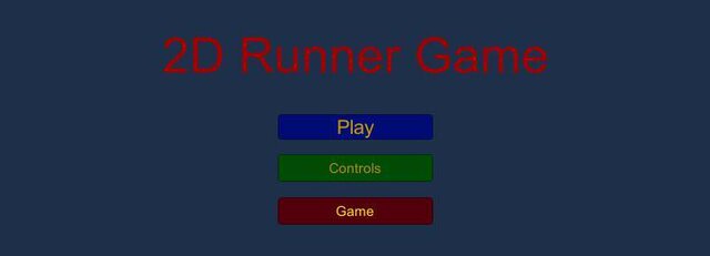 2D Runner Game