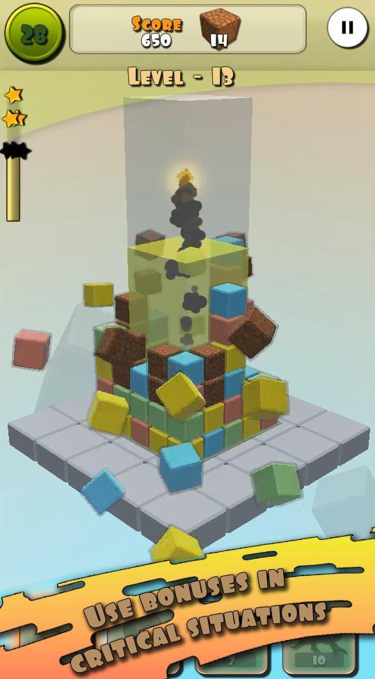 Tower block crash 3D