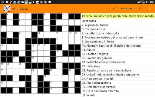 Cruciverba Italiani App PRO