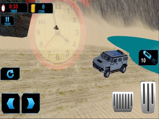 Xtreme Beach Stunt: Offroad Hummer Track