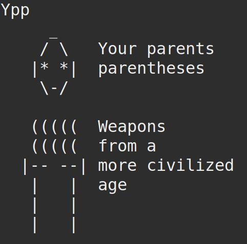 Your parents parentheses