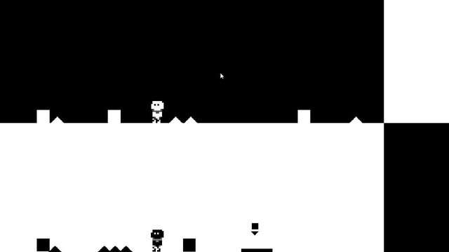 black and white (Only one level)