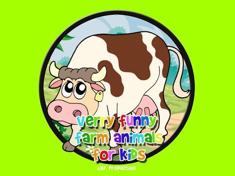 verry funny farm animals for kids - free