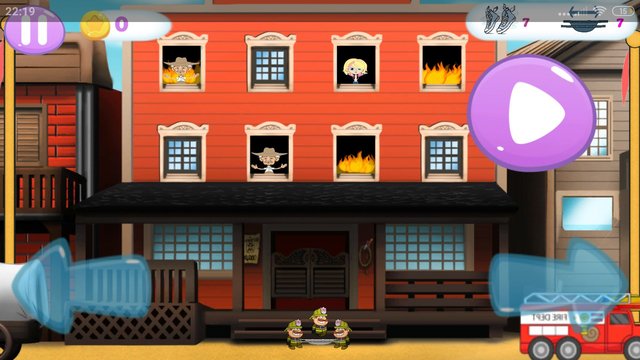Flying firefighters