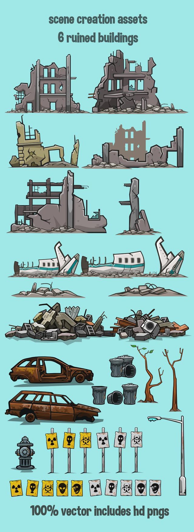 Apocalypse scene creation
