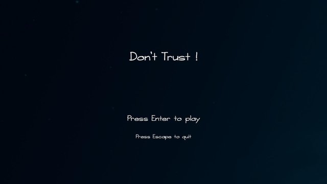 Dont trust!