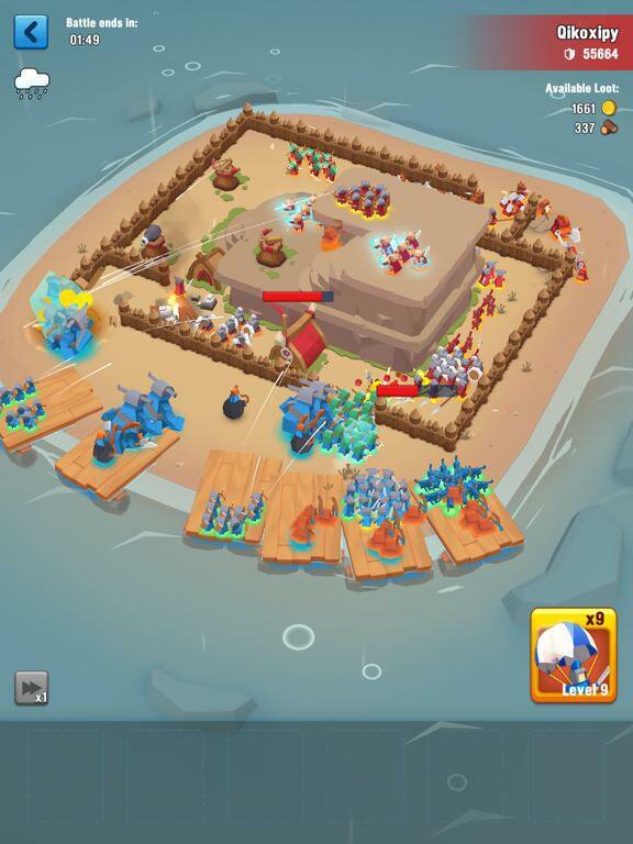 Island War: Raid