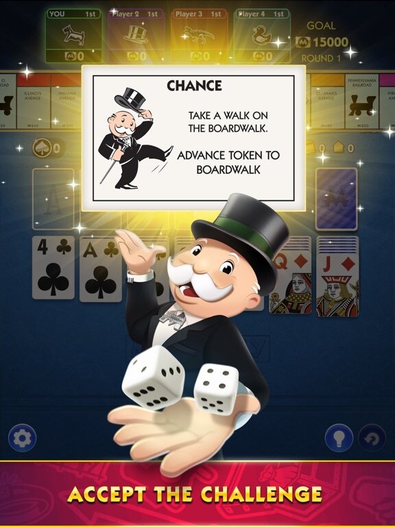 Monopoly Solitaire: Card Game