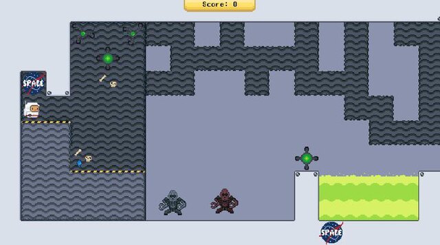 2D Platformer - Space Escape