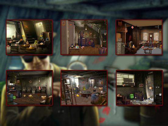 Hidden Objects Crime Scene