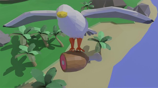 Birdy Burn Cooky Ham Time