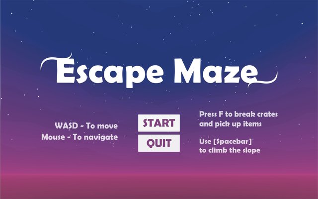 Escape Maze (Windows build) by Tiffany