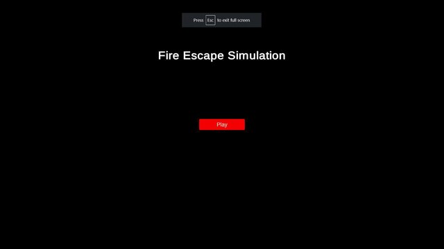 Fire Escape Simulation
