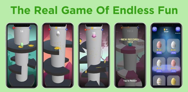 Helix Egg Jump - Level 50 Challenge