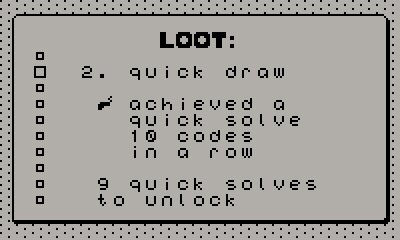 CodeWordPlay: Word puzzle game for Playdate